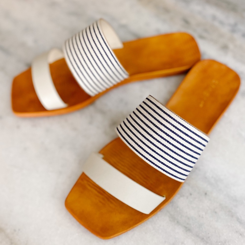 Striped Sandal